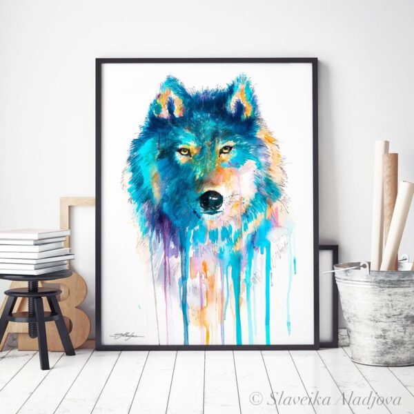 Blue wolf