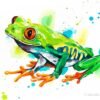 Red-eyed tree frog