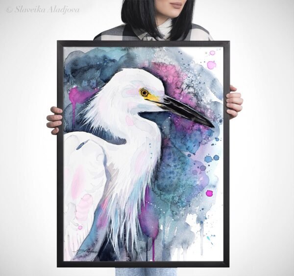 Snowy egret