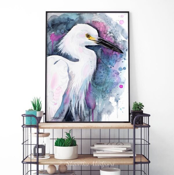 Snowy egret