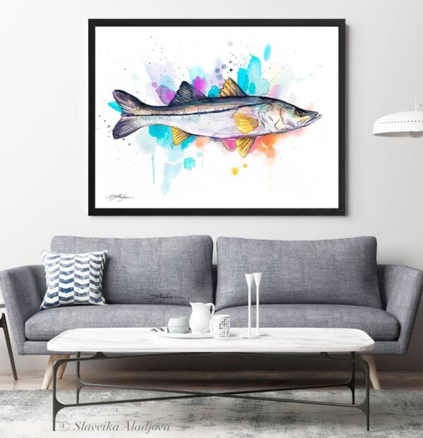Common snook fish