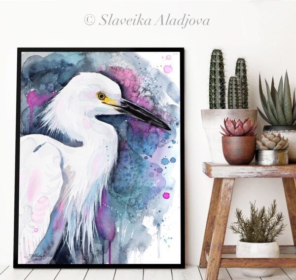 Snowy egret