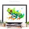 Red-eyed tree frog
