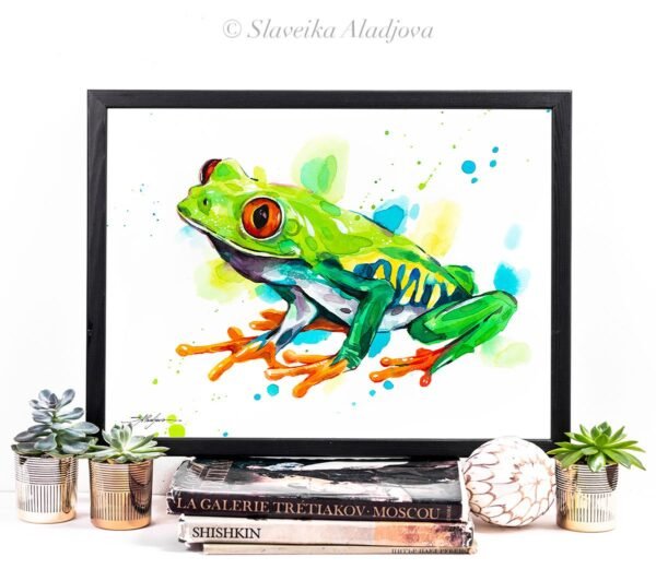 Red-eyed tree frog
