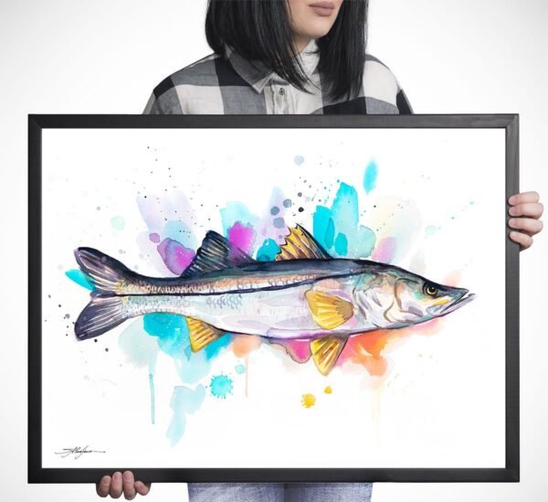 Common snook fish