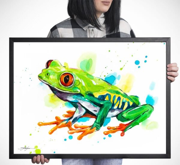 Red-eyed tree frog