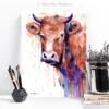 Brown cow