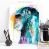 Colorful Chimp Chimpanzee