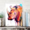 Colorful Rhino