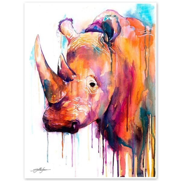 Colorful Rhino