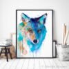 Coyote watercolor 3 Coyote