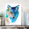 Coyote watercolor 4 Coyote