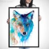 Coyote watercolor 5 Coyote