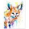 Fennec Fox watercolor 7 Fennec fox