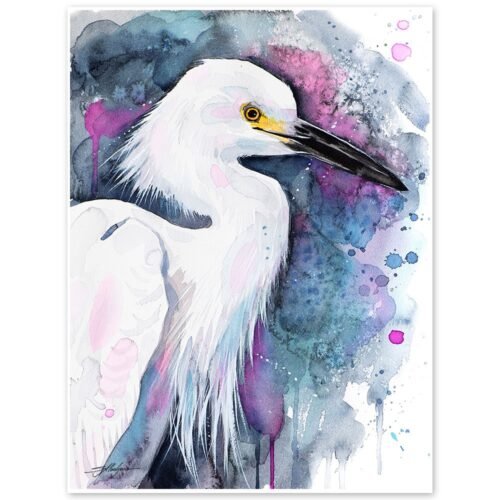 Snowy egret