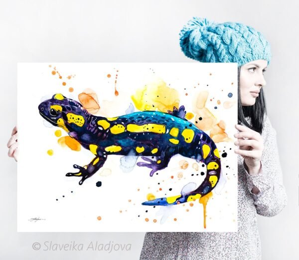 Fire salamander