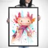 Axolotl, salamander