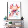 Axolotl, salamander