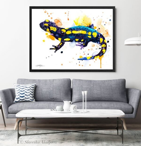 Fire salamander