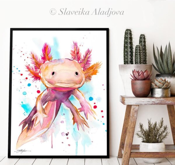 Axolotl, salamander