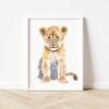 Lion print Lion print