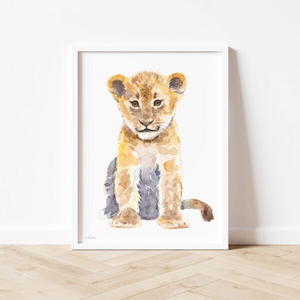 Lion print Lion print