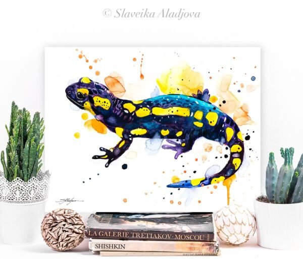 Fire salamander