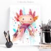 Axolotl, salamander