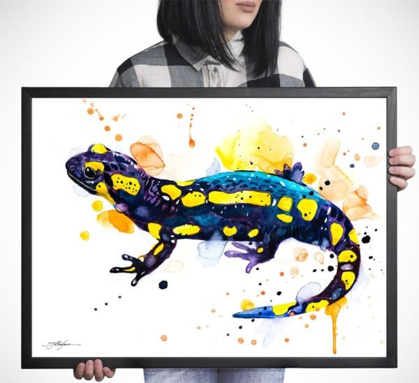 Fire salamander