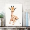 Baby Giraffe Watercolor