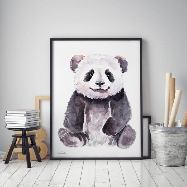 Baby Panda Watercolor KA00527 Baby Panda Watercolor