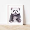 Baby Panda Watercolor KA00529 Baby Panda Watercolor