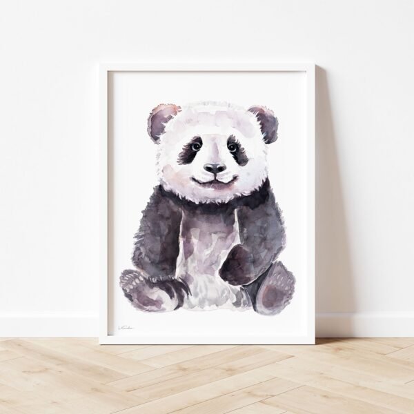 Baby Panda Watercolor KA00529 Baby Panda Watercolor