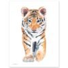 Baby Tiger Watercolor