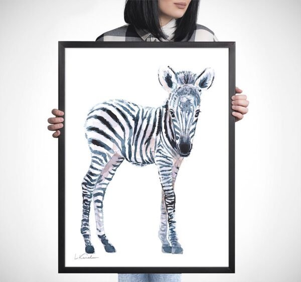 Baby Zebra Watercolor3 Baby Zebra