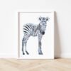 Baby Zebra Watercolor9 Baby Zebra