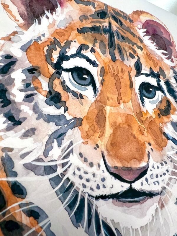 Baby Tiger Watercolor