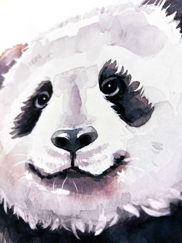 Baby Panda Watercolor Baby Panda Watercolor