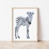Giraffe, Rhino, Lion, Elephant, Zebra, Cheetah prints