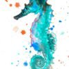 Blue Seahorse