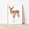 Baby Deer Watercolor