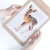 Baby Deer Watercolor