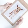 Baby Goat Watercolor Print Baby Goat Watercolor Print