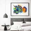 Synchiropus splendidus, Mandarinfish, Mandarin dragonet