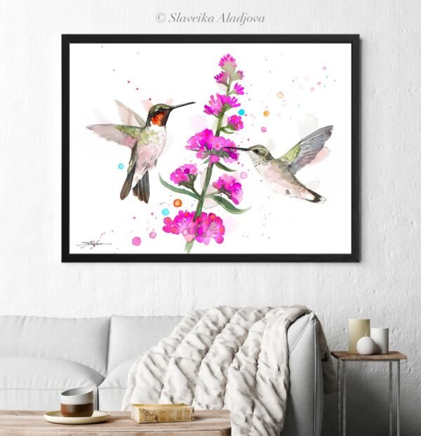 Ruby-Throated Hummingbirds Ruby-Throated Hummingbirds
