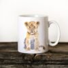 Baby lion coffee mug Baby lion coffee mug
