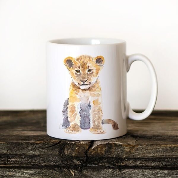Baby lion coffee mug Baby lion coffee mug