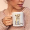 Baby lion coffee mug Baby lion coffee mug