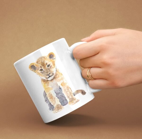 Baby lion coffee mug Baby lion coffee mug