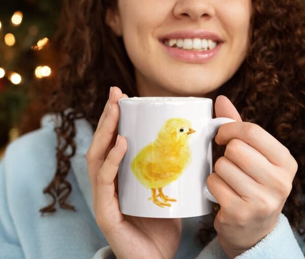 Baby chicken mug